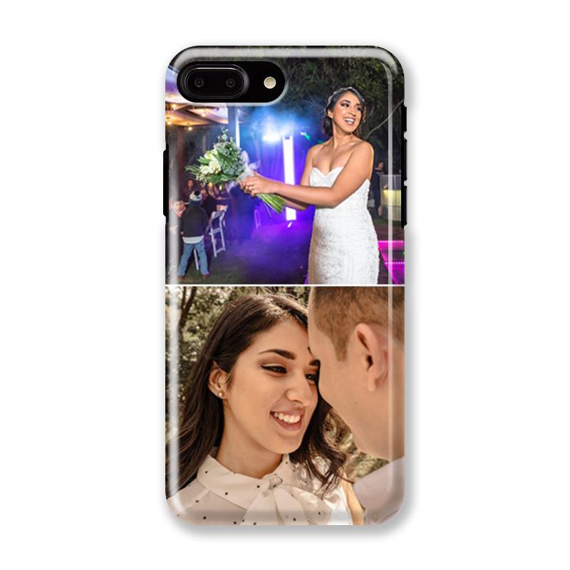 iPhone 8 Plus / 7 Plus Case - Custom Phone Case - Create your Own Phone Case - 2 Pictures - FREE CUSTOM