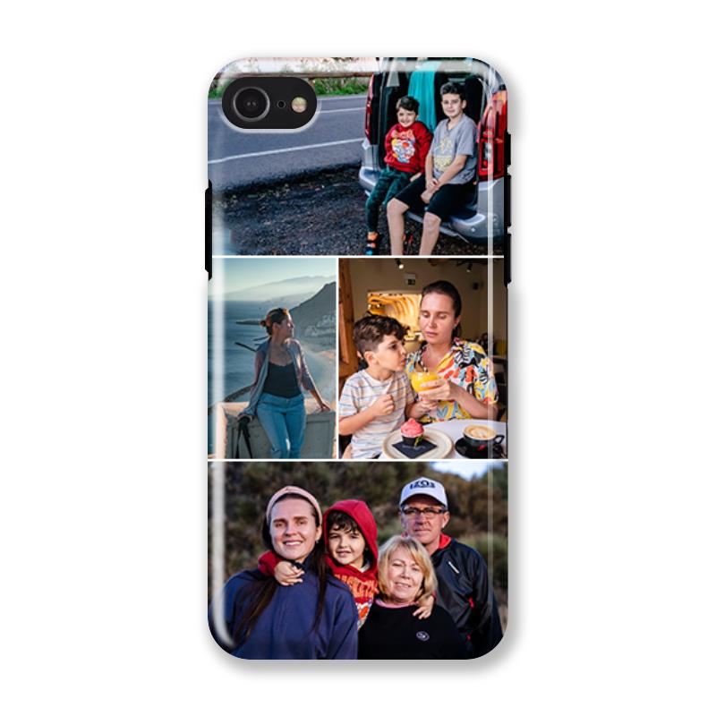 iPhone SE 2022/2020 Case - Custom Phone Case - Create your Own Phone Case - 4 Pictures - FREE CUSTOM